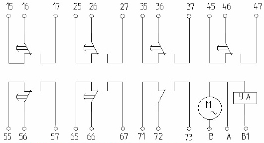 Схема электрическая принципиальная реле времени