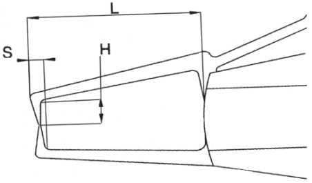 Схема габаритных рамзеров стенкомера НЭН