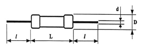 схема резистора С2-14