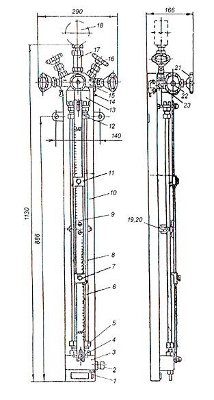 Конструкция и габаритные размеры ДТ-50