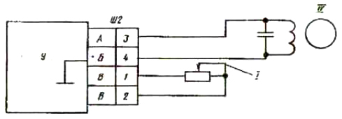 Схема подключения усилителя У2М-01