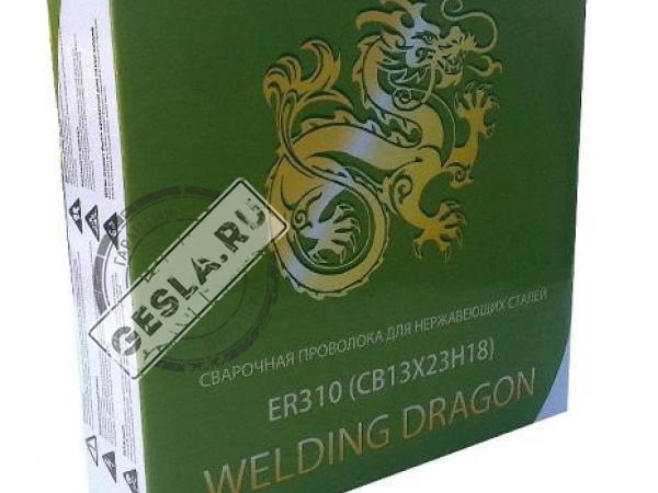 Проволока Welding Dragon ER 310 1.0 мм 5 кг (D200) фото 1