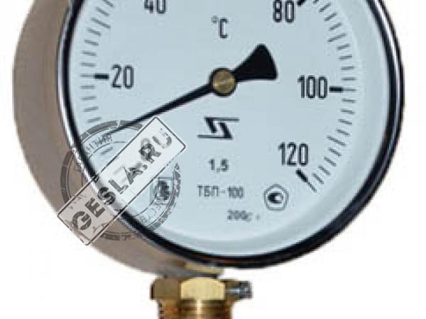 Термометр ТБП 100/100/Р (-0-200)С фото 1