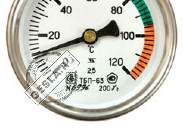 Термометр ТБП 63-Тр-30 (0-120)С фото 1