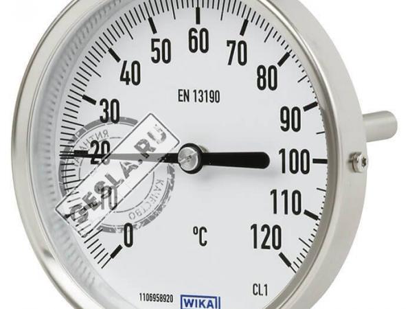 Термометр биметаллический A52, R52 фото 1