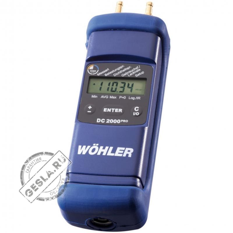 Дифманометр/термогигрометр Wohler DС 2000 Pro  фото 1