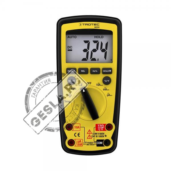 Мультиметр Trotec BE50 фото 1