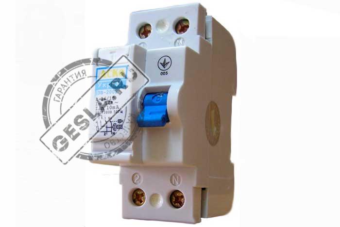 Устройство защитного отключения УКРЕМ ПЗВ-2002 2р/16А/10мА АСКО фото 1